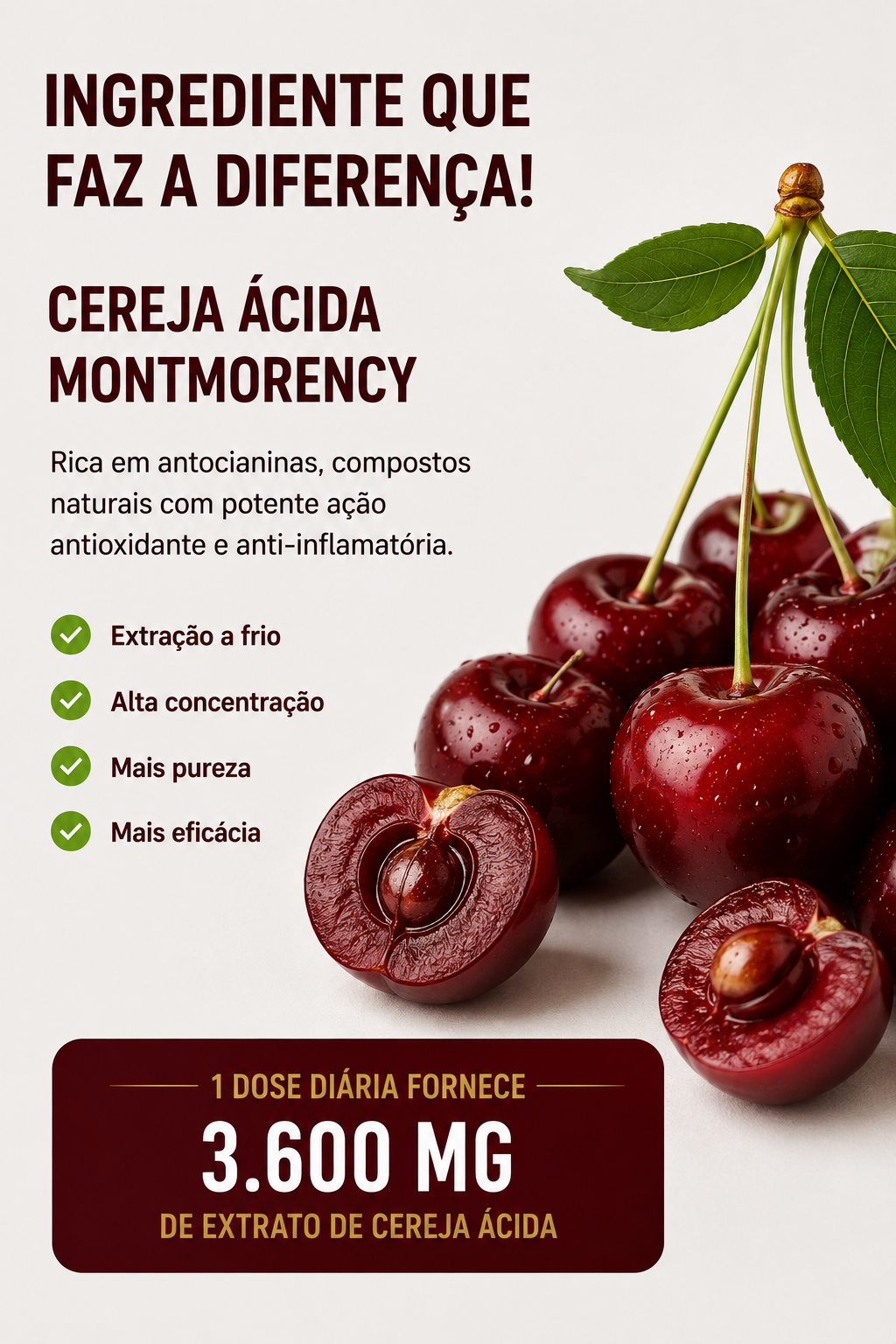 Vitalis Cereja Ácida - foto do produto